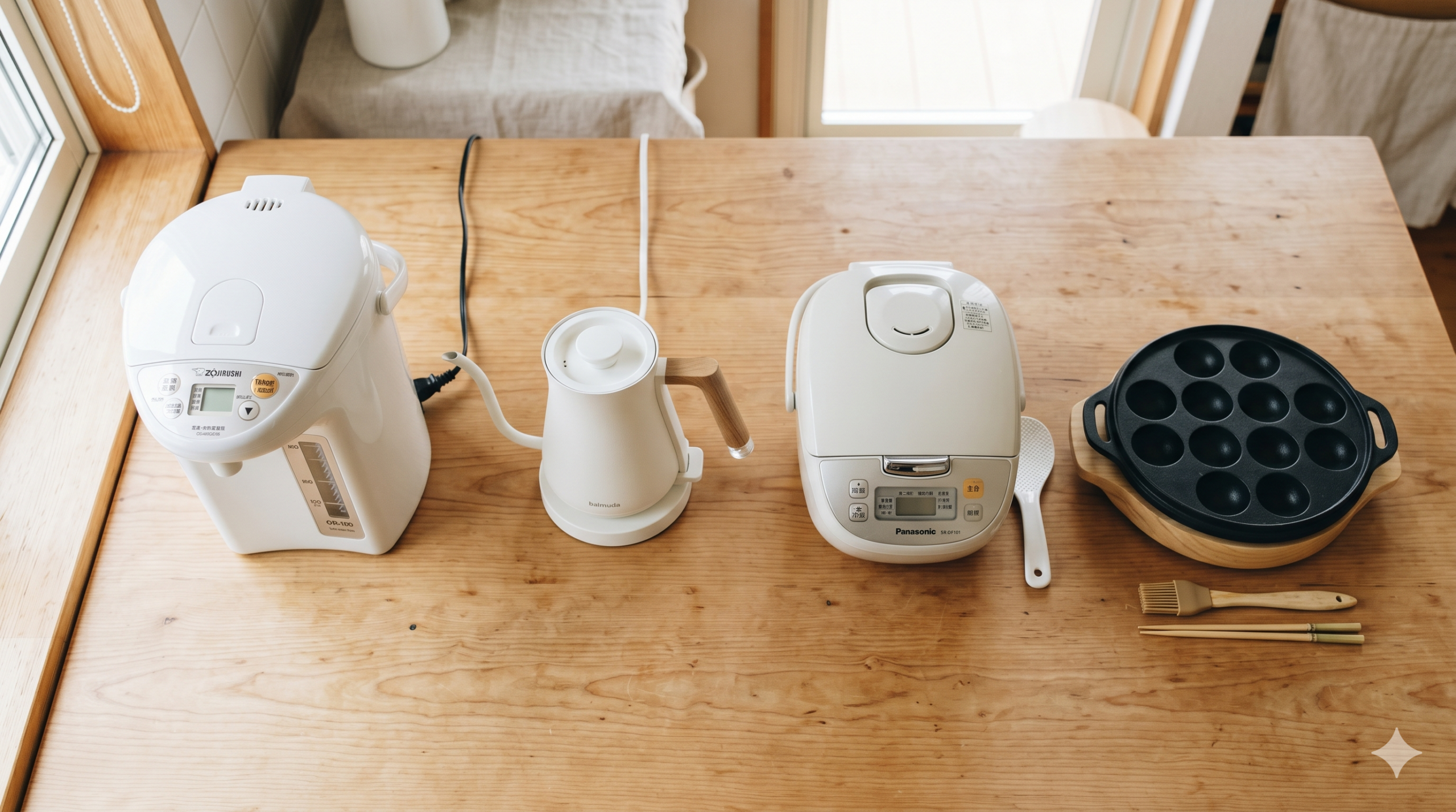 Gadgets de Cocina Japoneses 2026: 6 Imprescindibles que Adoran los Extranjeros (Zojirushi, Takoyaki y más)