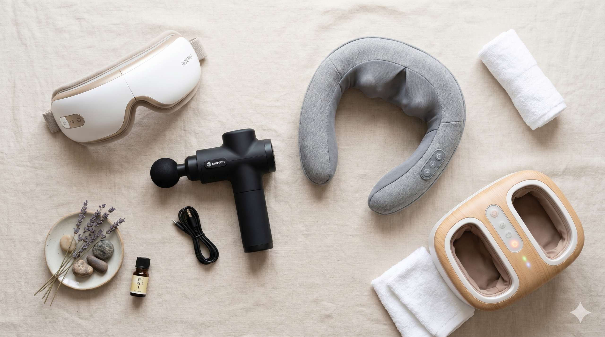 Gadgets de Relajación Japoneses 2026: 6 Masajeadores que los Extranjeros Adoran