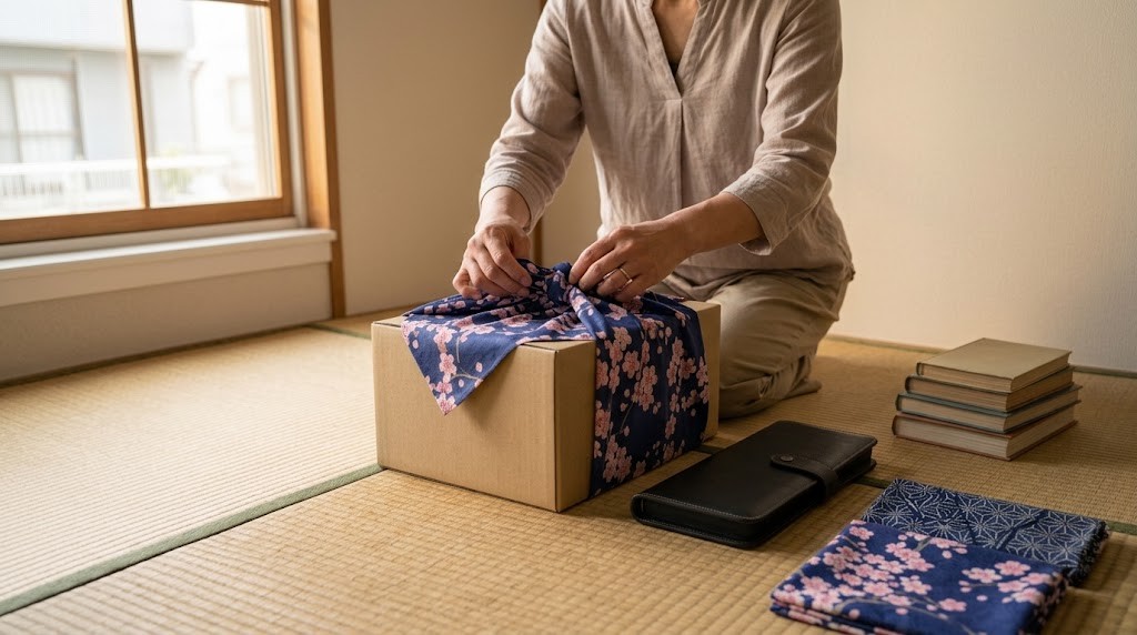 Furoshiki: la guía del arte japonés de envolver con tela (tamaños, nudos y dónde comprarlo)